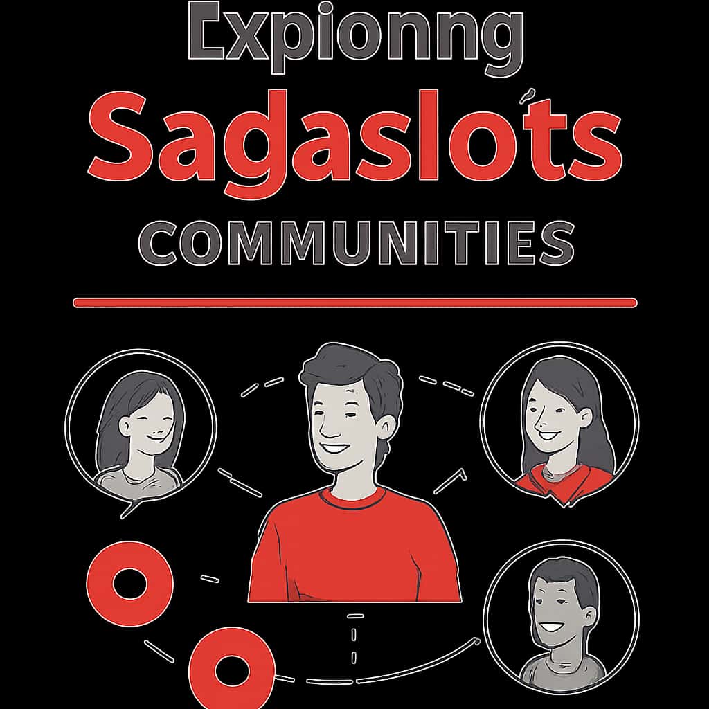 An educational diagram about the Sagaslots communities.
