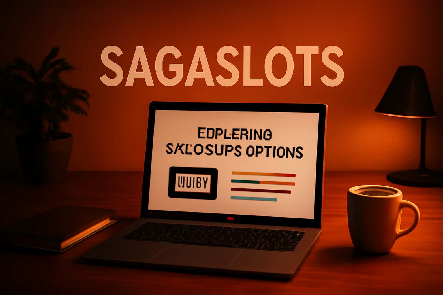 A professional representation of Sagaslots Options in a high-tech setting.