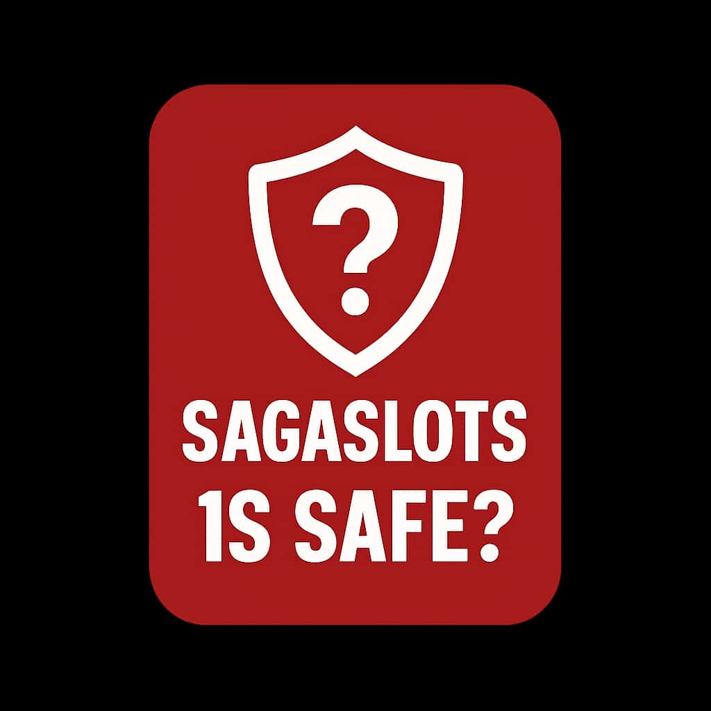 Icon depicting safety measures for Sagaslots.