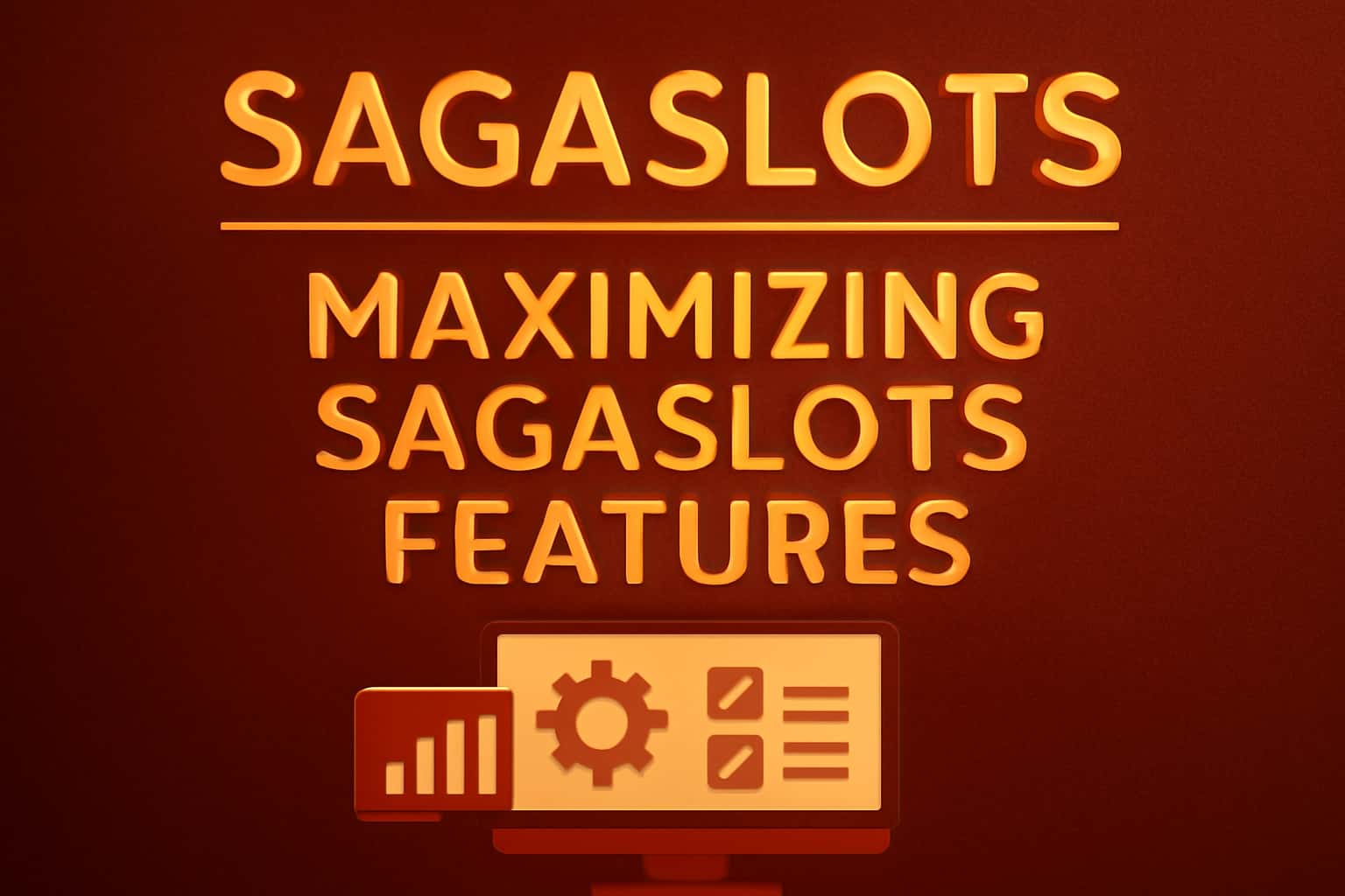An information-focused visual representation of Sagaslots features.