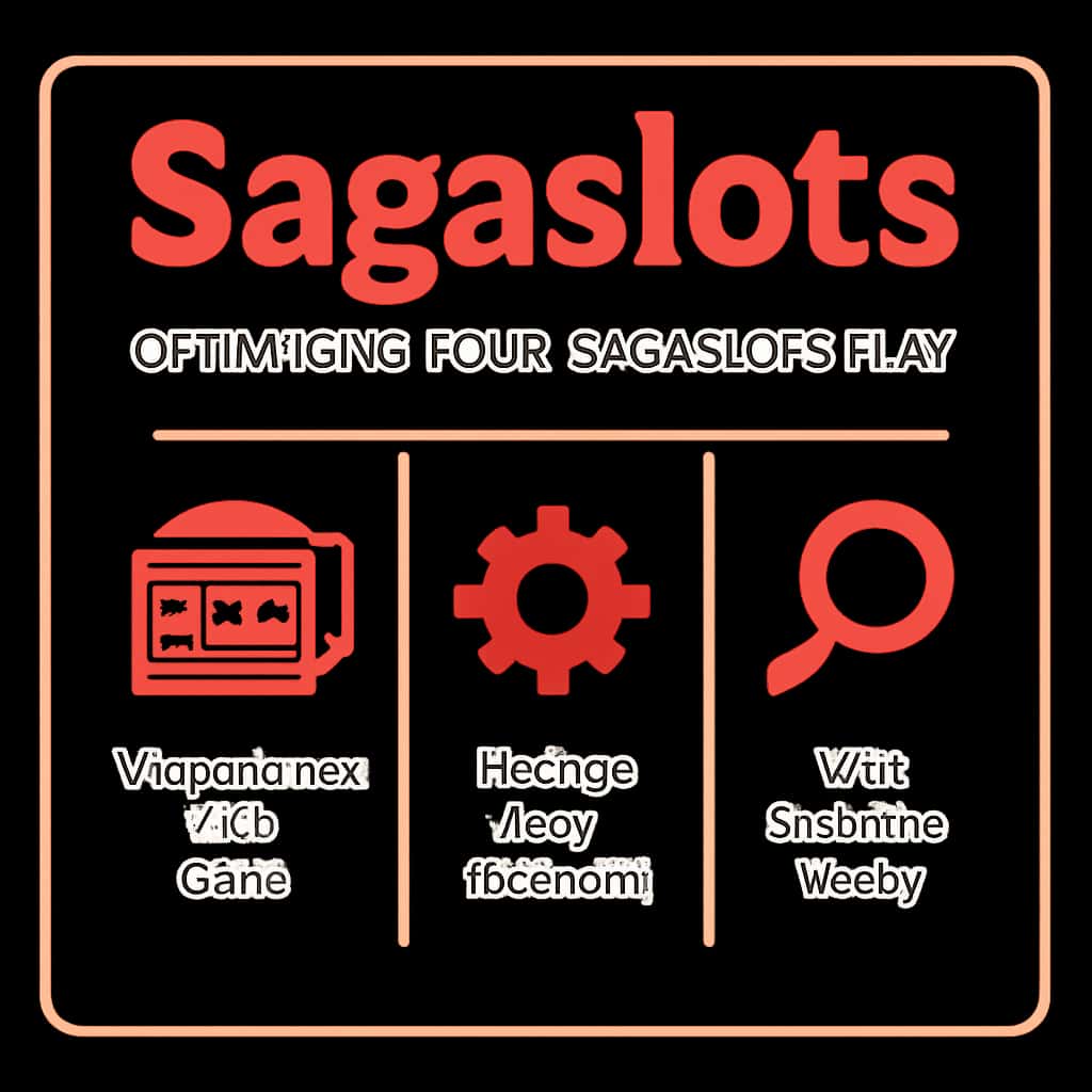 Diagram illustrating the optimization strategies for Sagaslots play.
