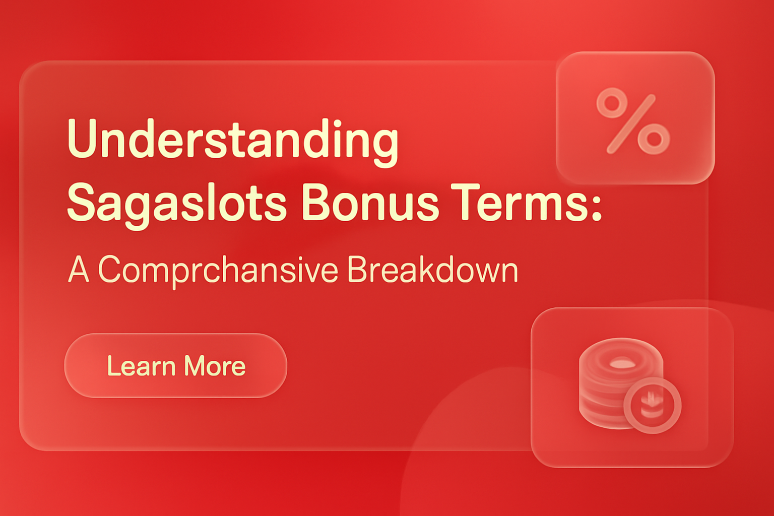 A professional scene displaying the Sagaslots logo with tips for troubleshooting login issues.