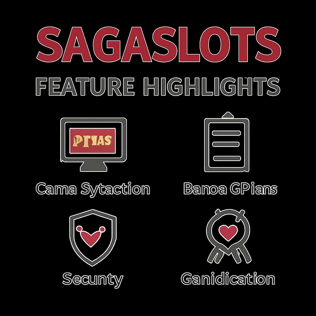 An educational diagram about Sagaslots features.