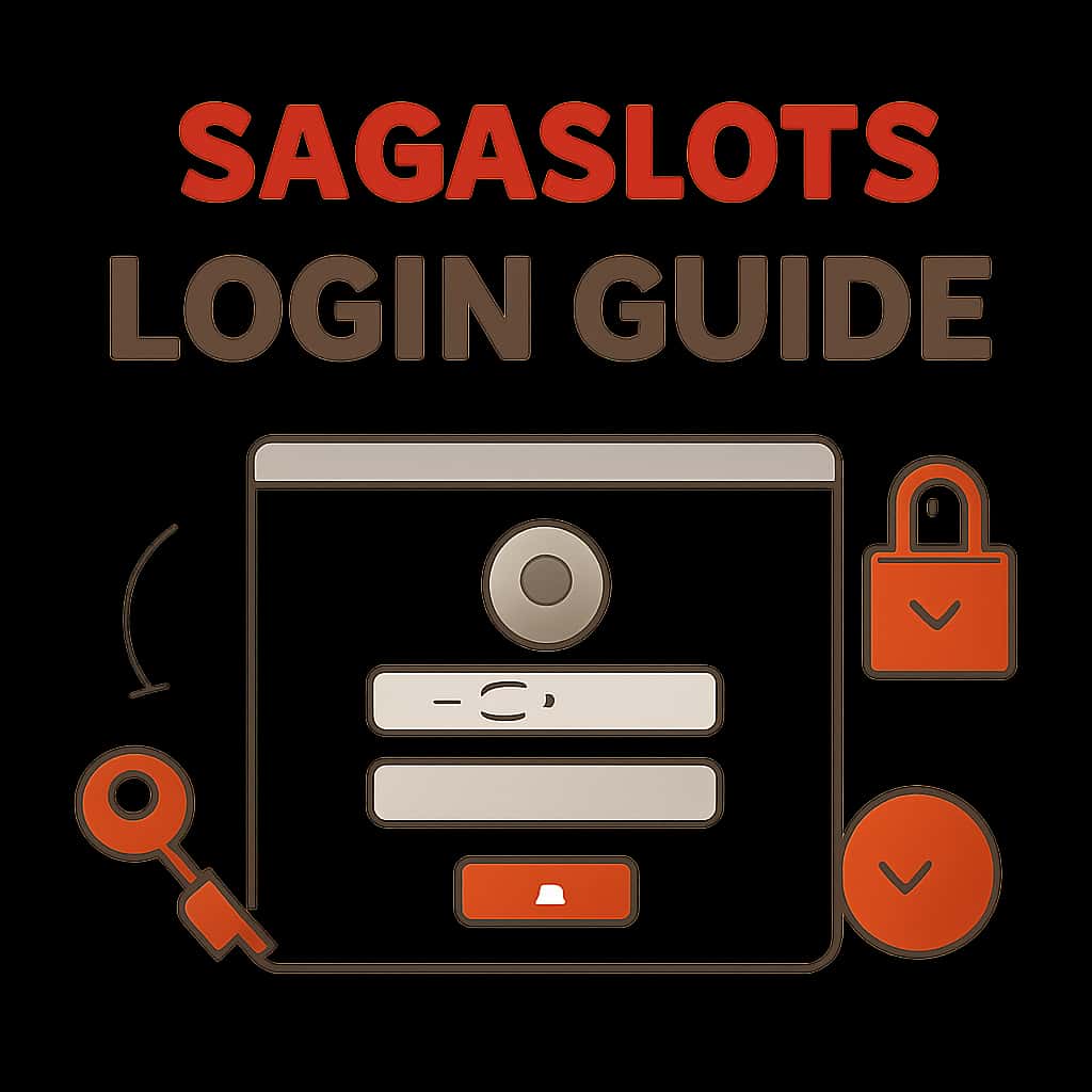 An educational diagram about Sagaslots Login procedures.