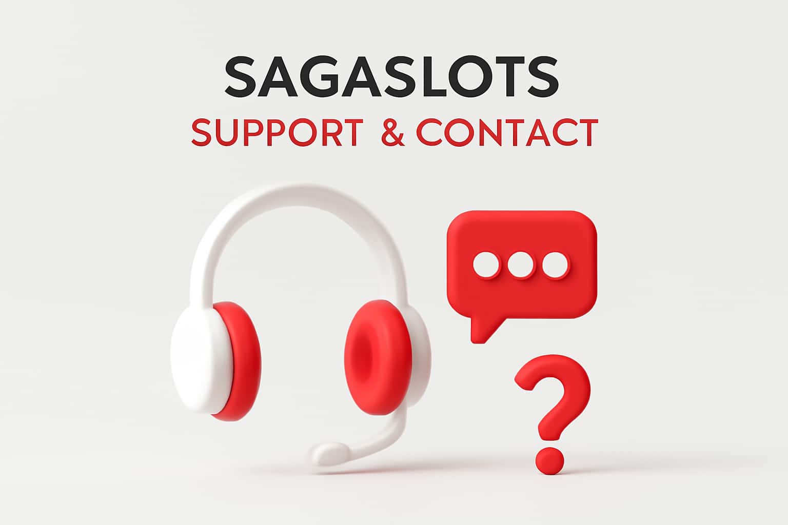 Sagaslots Support & Contact Interface